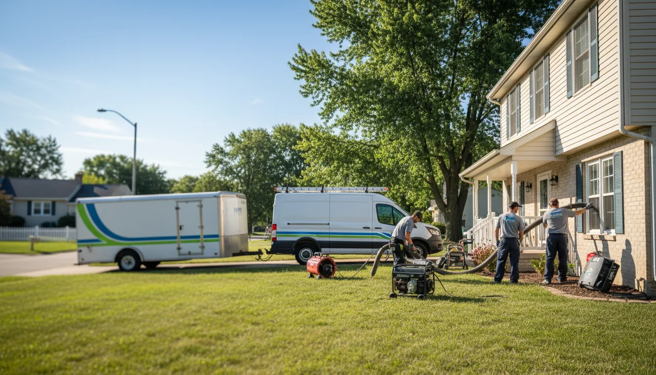 Flooded Basement Restoration And Cleanup With Repair in Seaforth, MN near me